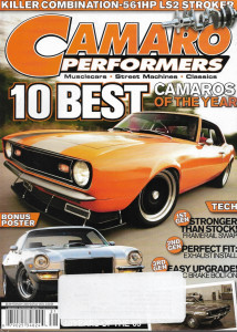 CAMARO PERFORMERS 2009 FEB - 10 BEST, 561 HP LS2 STROKER, '69 CELEBRATION PT 1